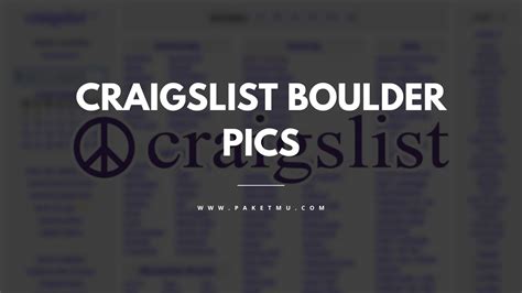 boulder craigslist|craigslist boulder gigs.